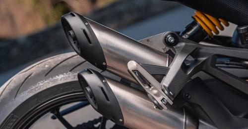 Ducati Monster BS6 Exhaust View1
