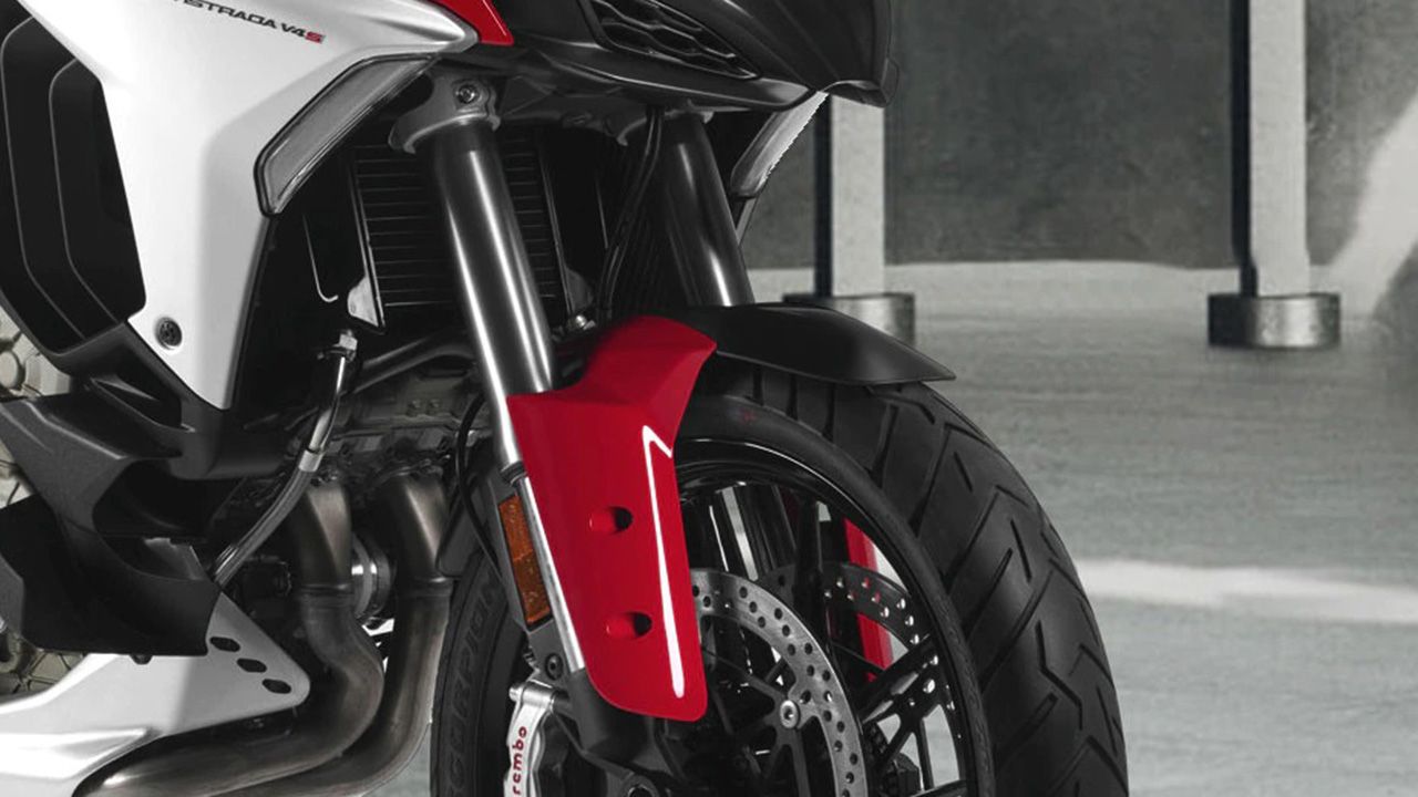 Ducati Multistrada V4 Front Mudguard Suspension