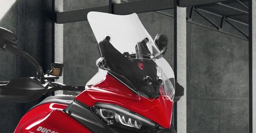 Ducati Multistrada V4 Windshield View