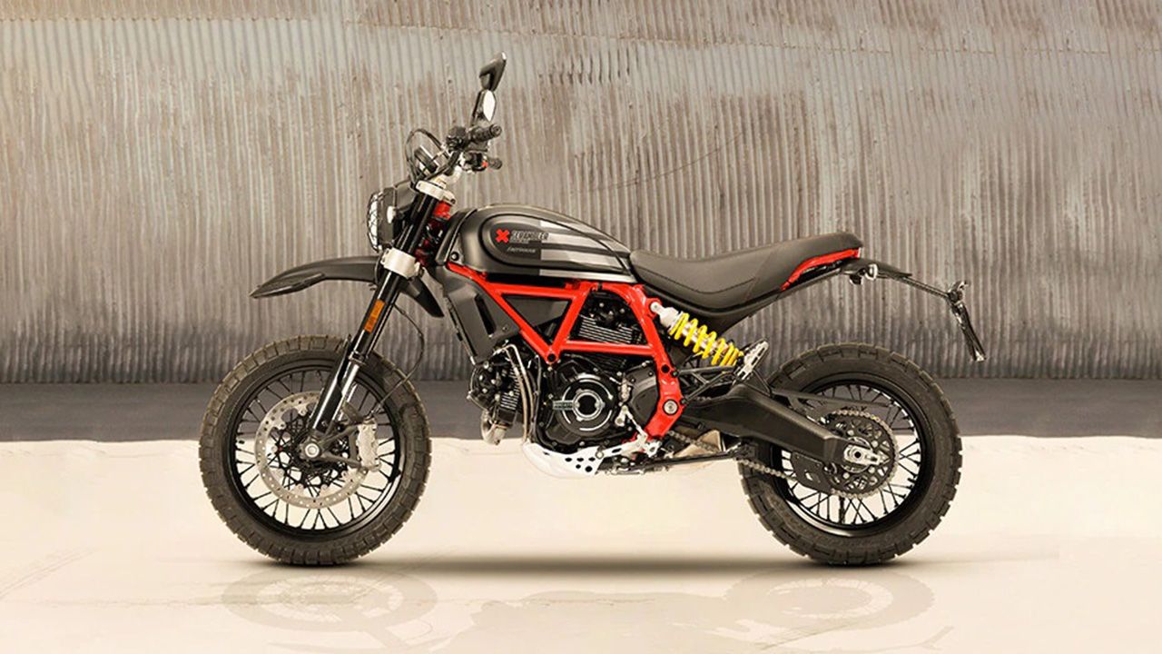 Ducati Scrambler Desert Sled Left Side View