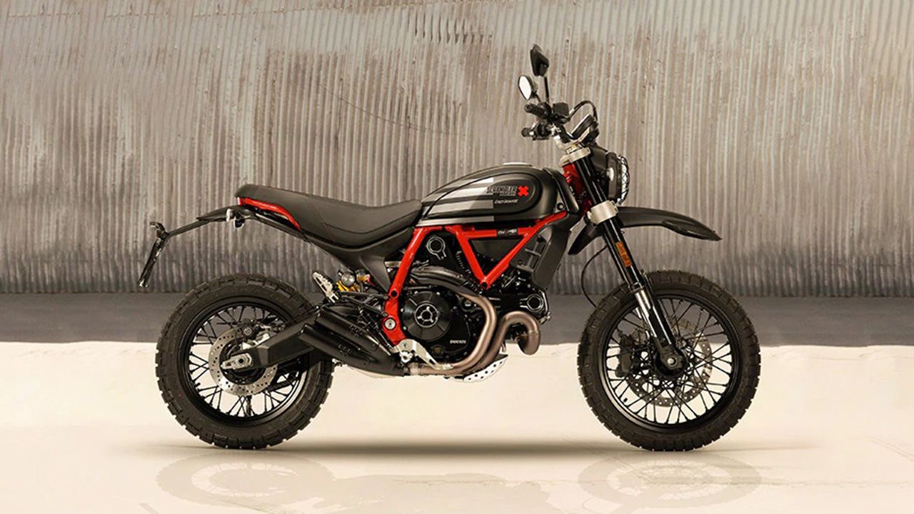 Ducati Scrambler Desert Sled Right Side View