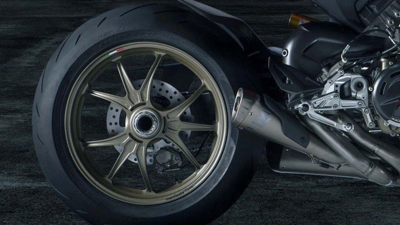 Ducati Streetfighter V4 Rear Tyre View