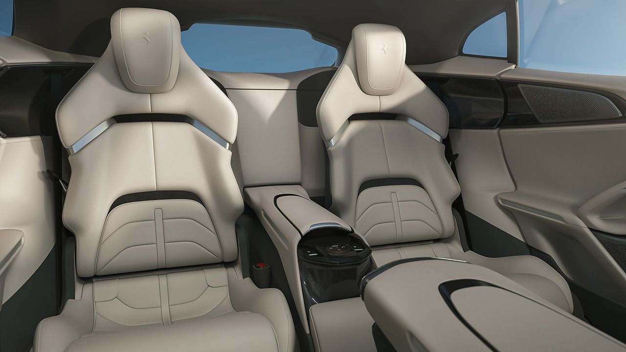 Ferrari Purosangue Rear Seat