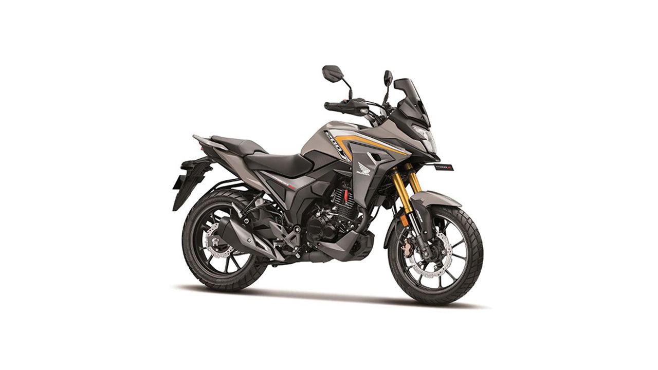 Honda CB200X Matte Selene Silver Metallic