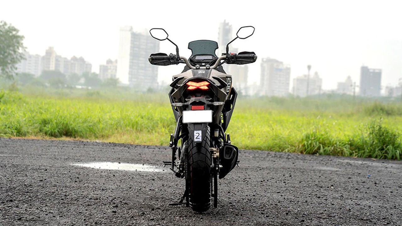 Honda CB200X Rear View