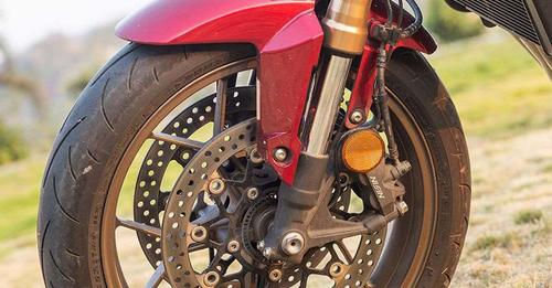 Honda CB650R Front Brake View