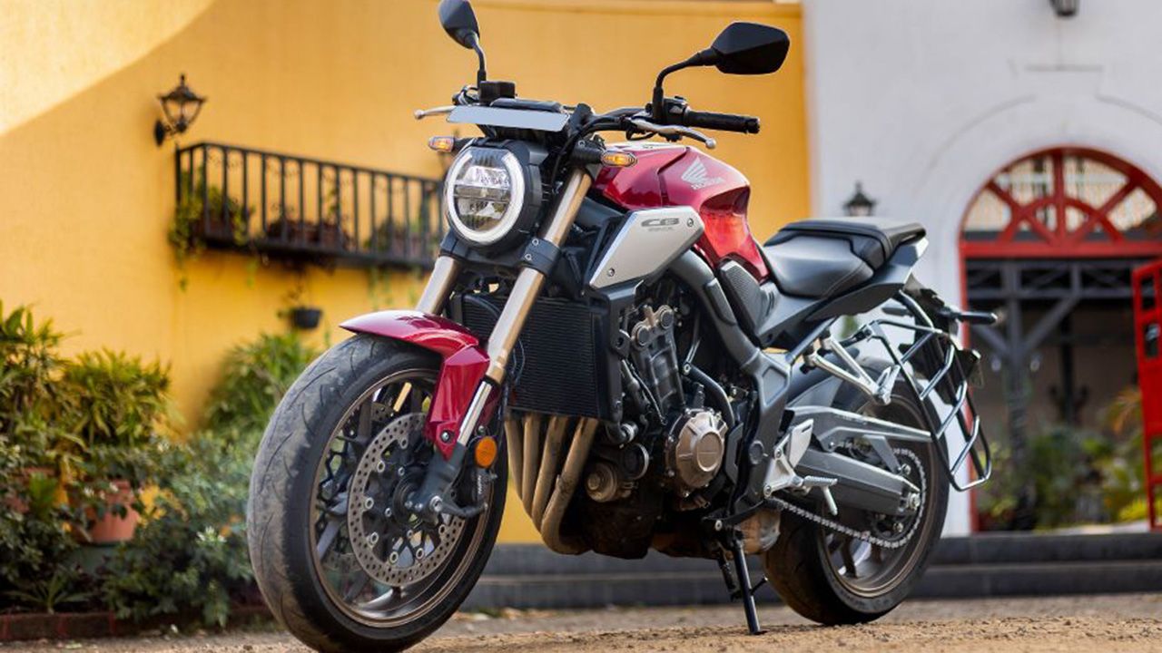 Honda CB650R Front Left View