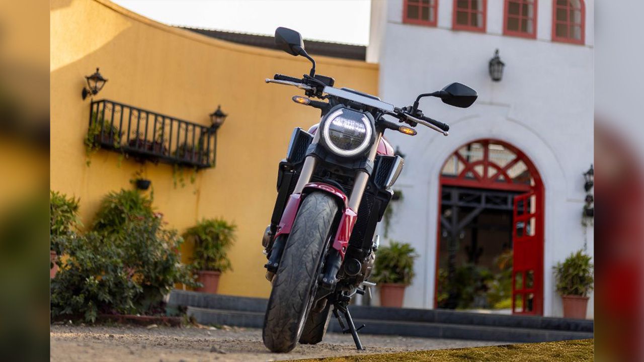 Honda CB650R Front View