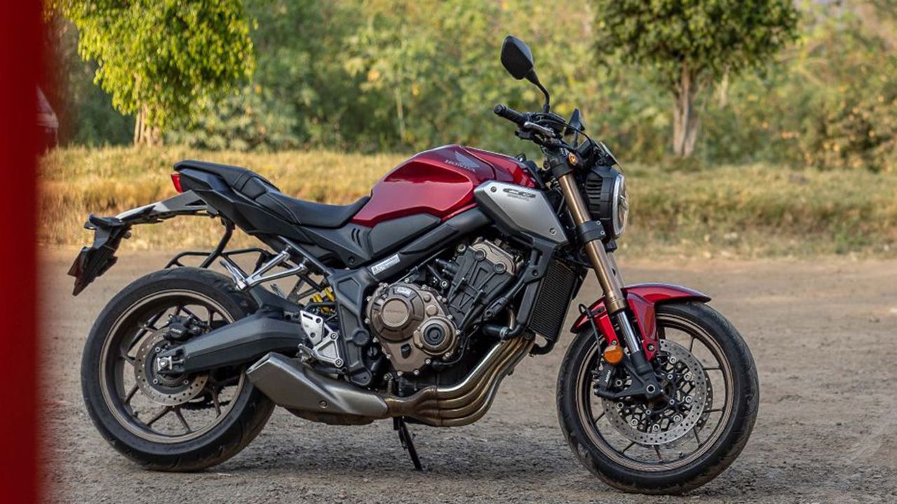 Honda CB650R Right Side View