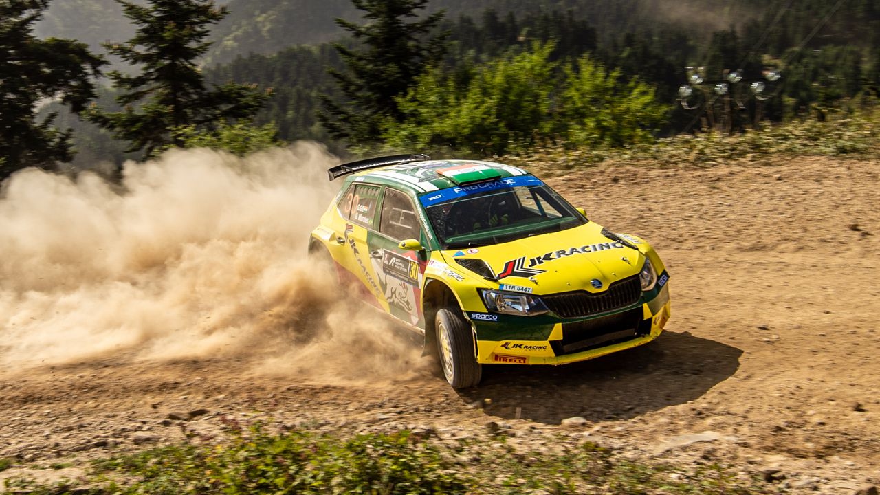 JK Tyre S Gaurav Gill Dazzles In WRC 2 At Acropolis Rally Greece