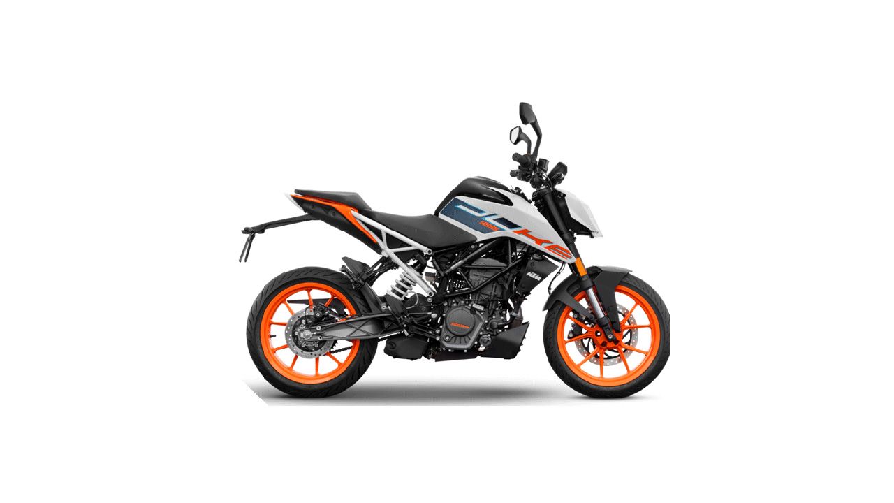 KTM 125 Duke Ceramic White