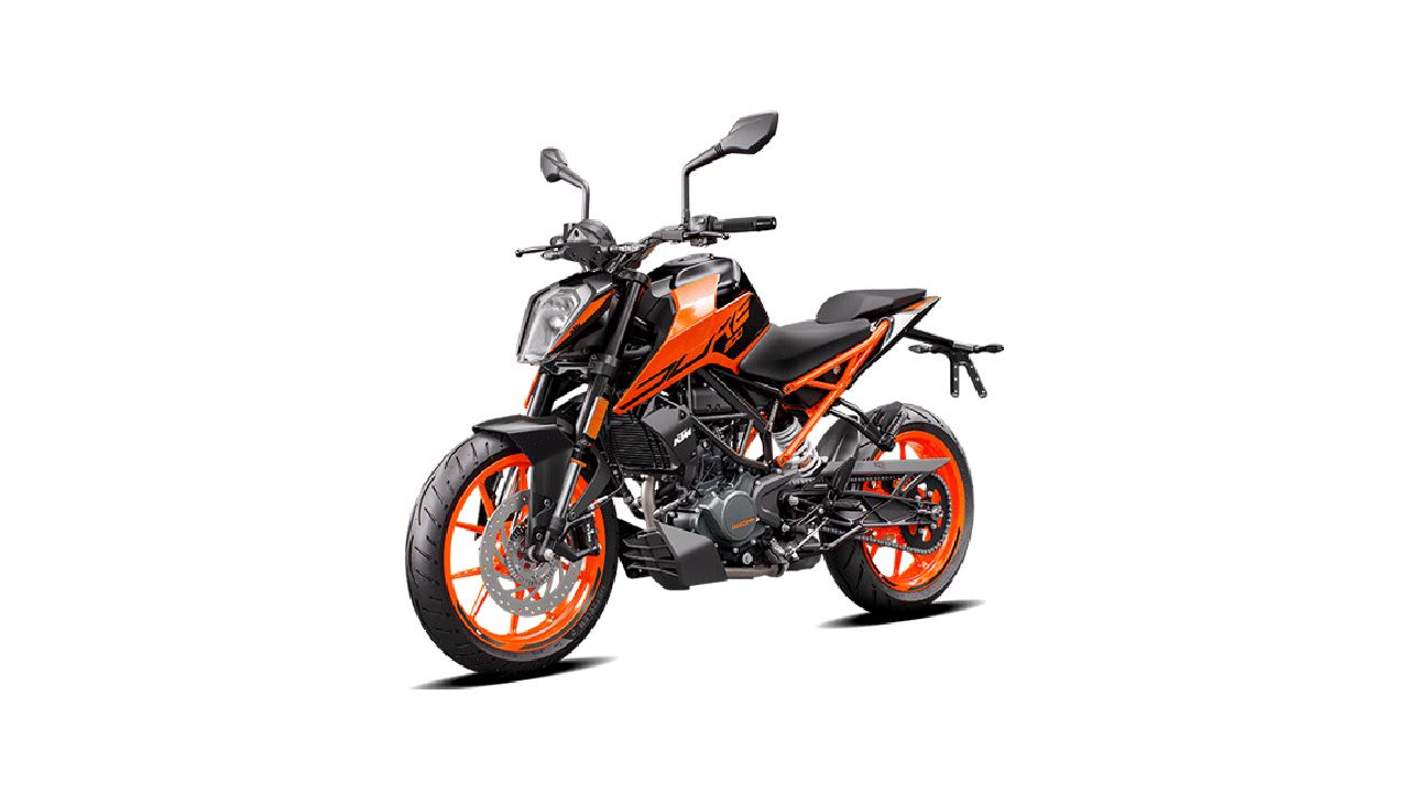 KTM 200 Duke Electronic Orange