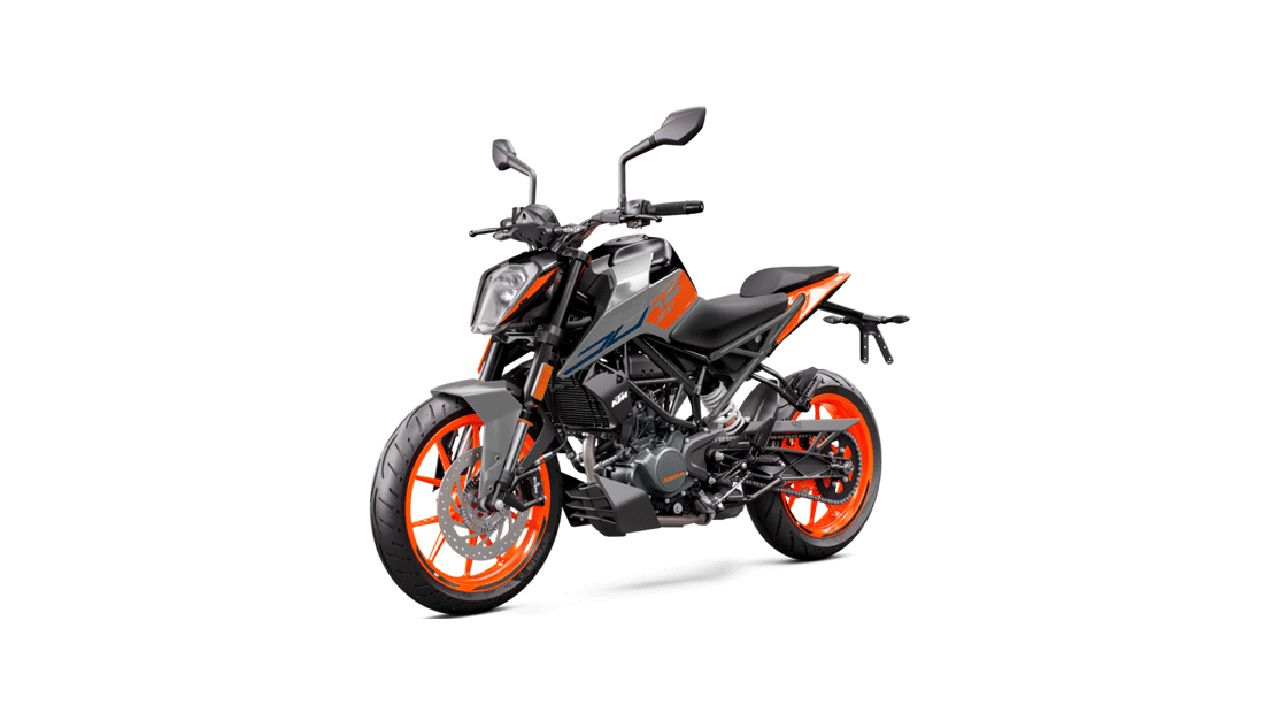 KTM 200 Duke Left Front Three Quarter