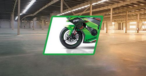 Kawasaki Ninja ZX 10R Front Tyre View