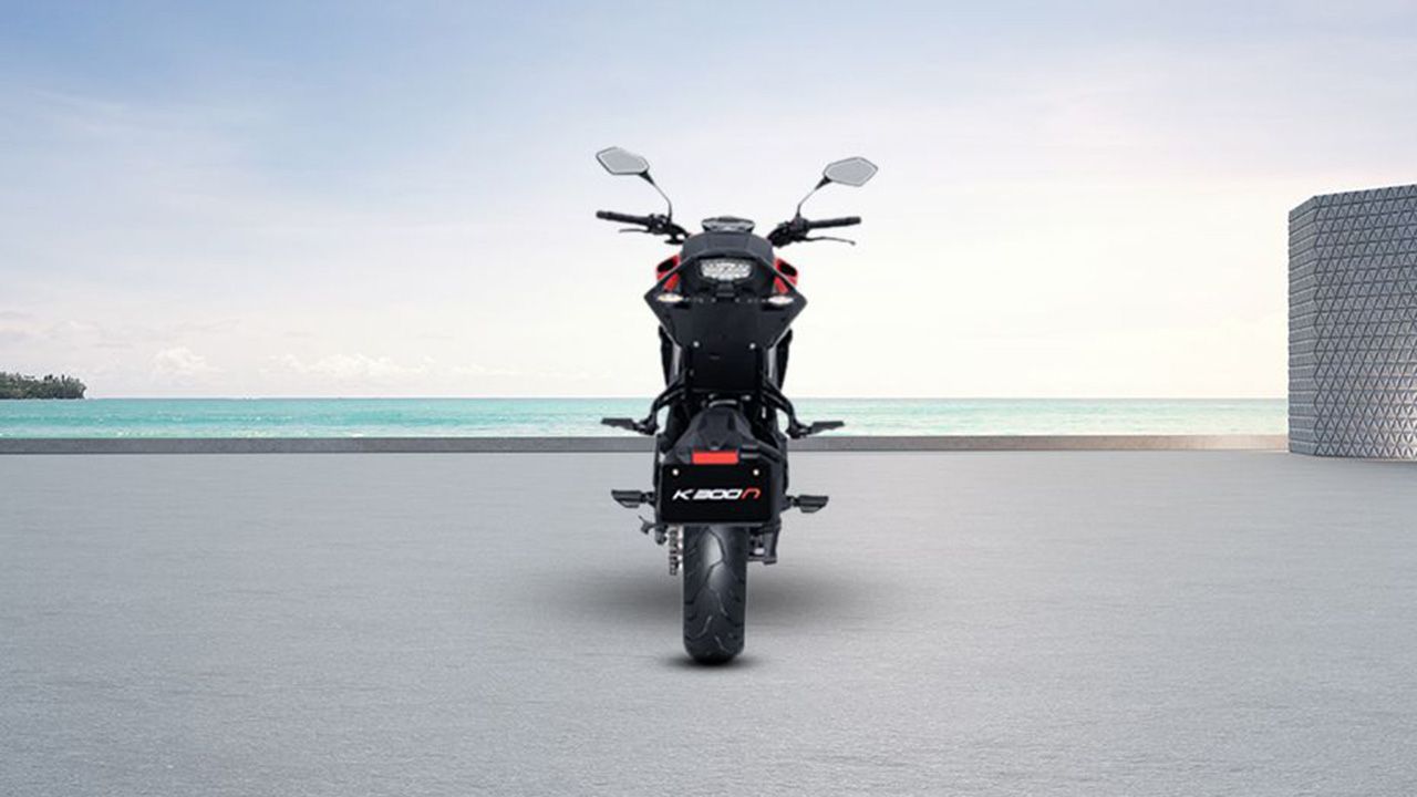 Keeway K300 N Rear View