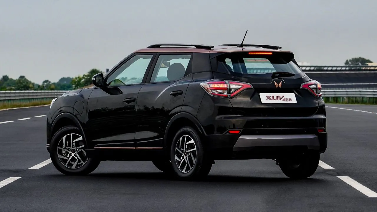Mahindra XUV400 EV Black Rear