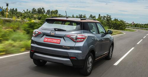 Mahindra XUV400 rear angle1