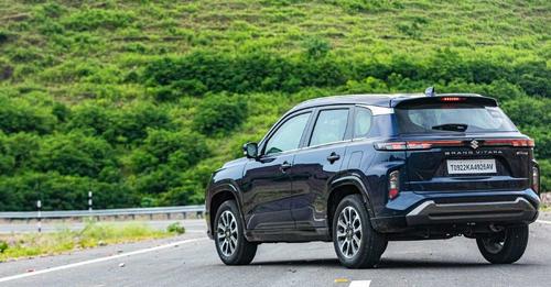 Maruti Suzuki Grand Vitara Rear Three Fourth Static2