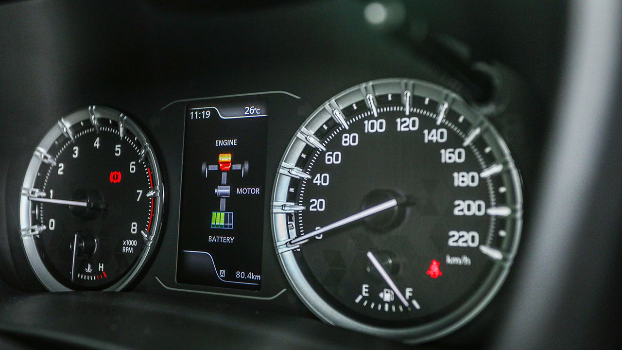 Maruti Suzuki Grand Vitara speedometer1