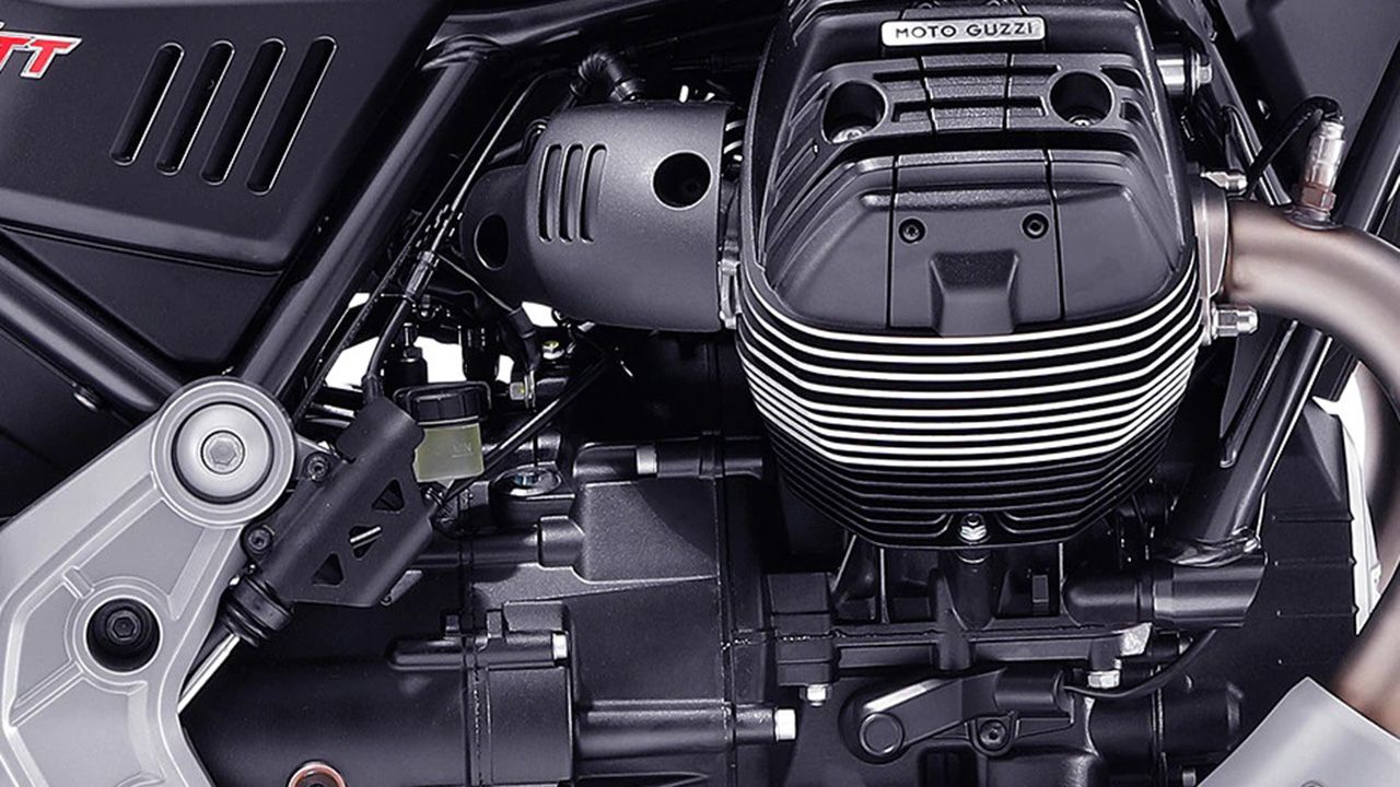 Moto Guzzi V85 TT Engine