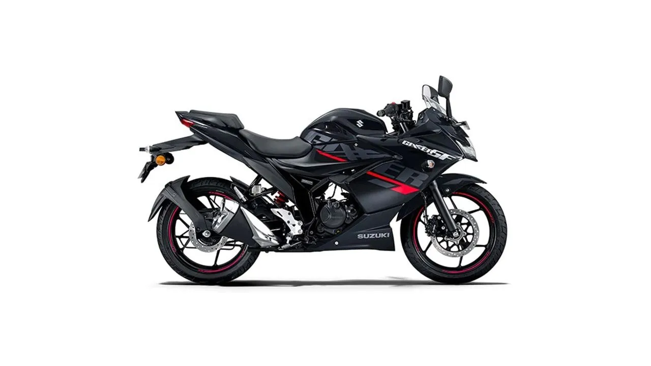 Suzuki Gixxer SF Glass Sparkle Black