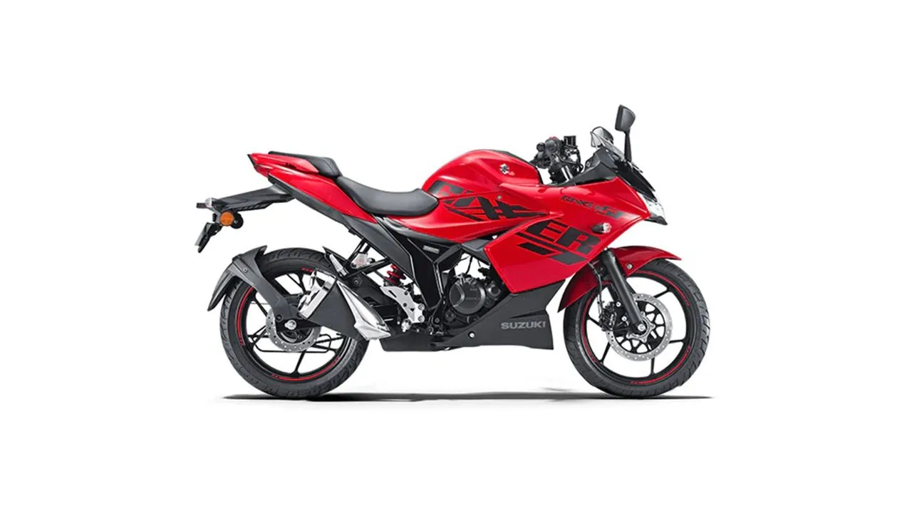 Suzuki Gixxer SF Pearl Mira Red