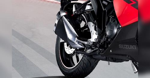 Suzuki Gixxer SF Rear Tyre View