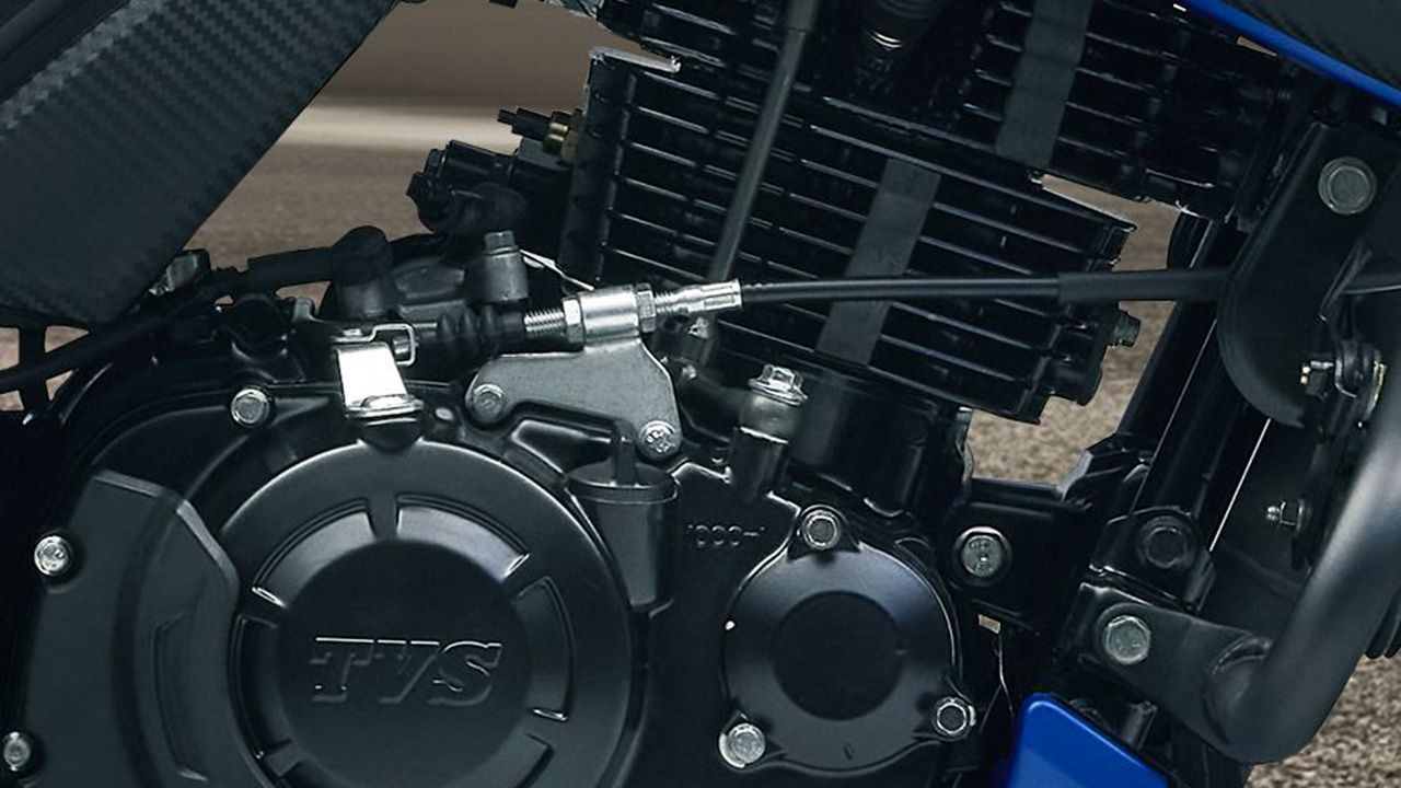 TVS Apache RTR 160 Engine