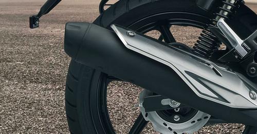 TVS Apache RTR 160 Exhaust View