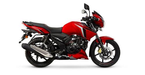 TVS Apache RTR 160 Gloss Red