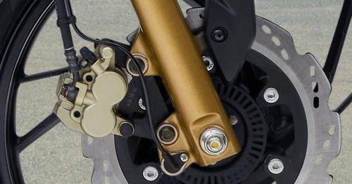 TVS Apache RTR 200 4V Front Brake View