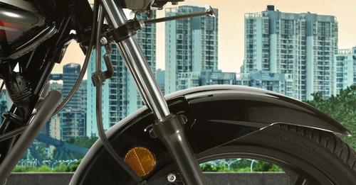 TVS Star City Plus Front Mudguard Suspension