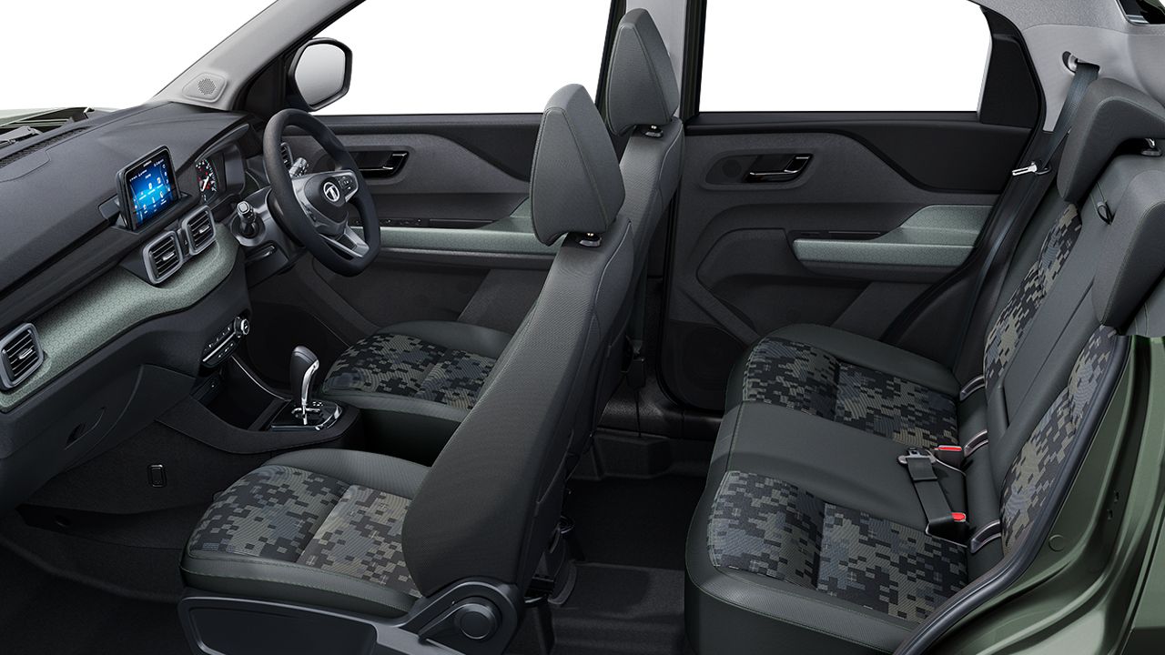Tata Camo Edition Interior
