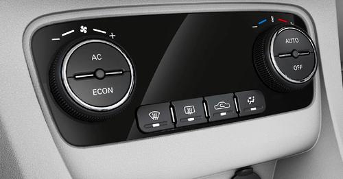 Tata Tiago EV AC Controls