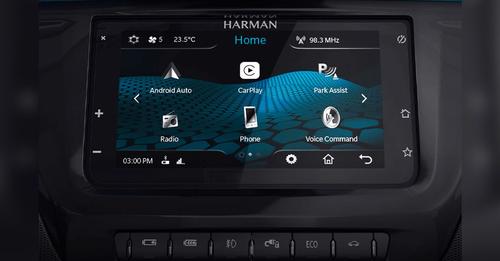 Tata Tiago EV Display