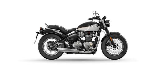 Triumph Bonneville Speedmaster Sapphire Black and Fusion White