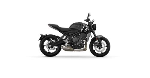 Triumph Trident 660 Matt Jet Black And Silver Ice