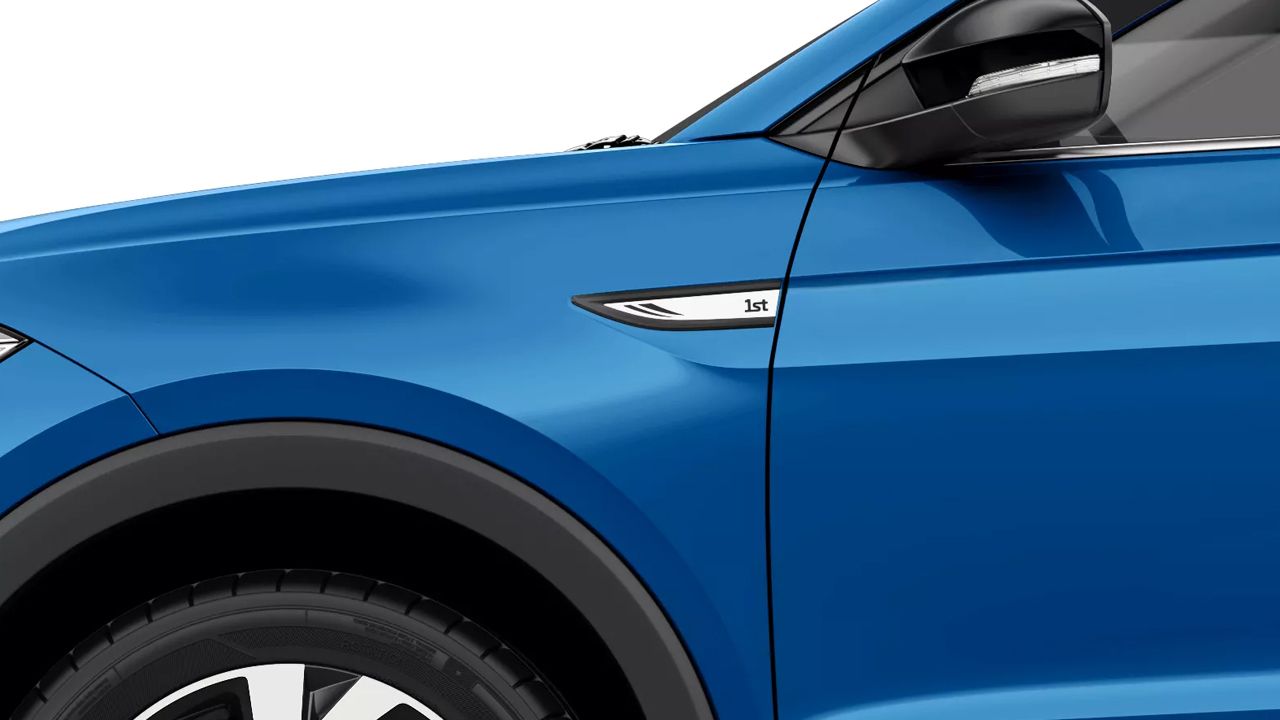 Volkswagen Taigun 1st Anniversary Edition Badge