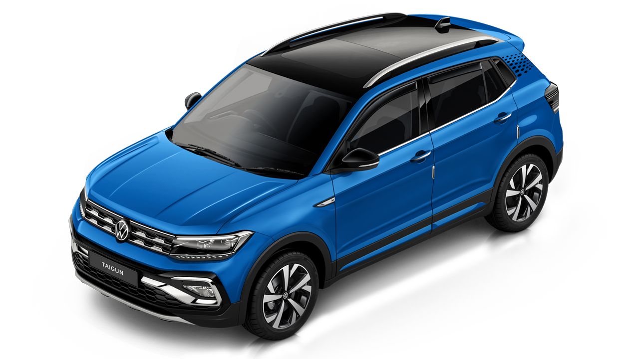 Volkswagen Taigun 1st Anniversary Edition Top View