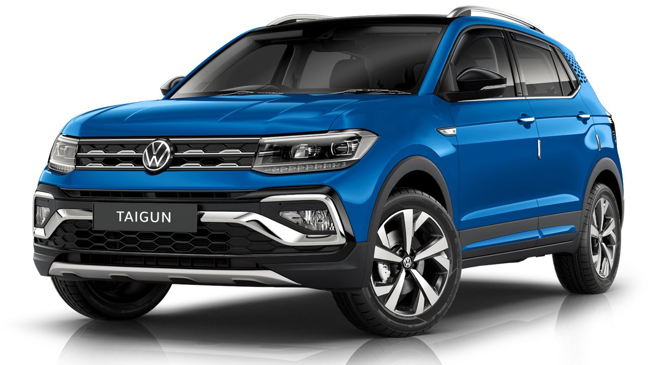 Volkswagen Taigun 1st Anniversary Edition In Blue