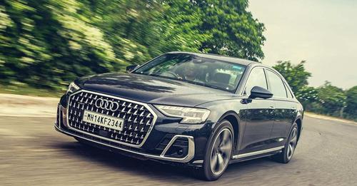 2022 Audi A8L handling review