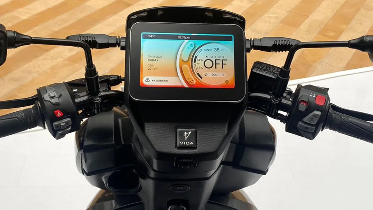 Hero Vida V1 Metre Console Screen