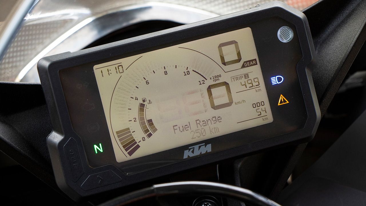 KTM RC 200 Instrument Cluster