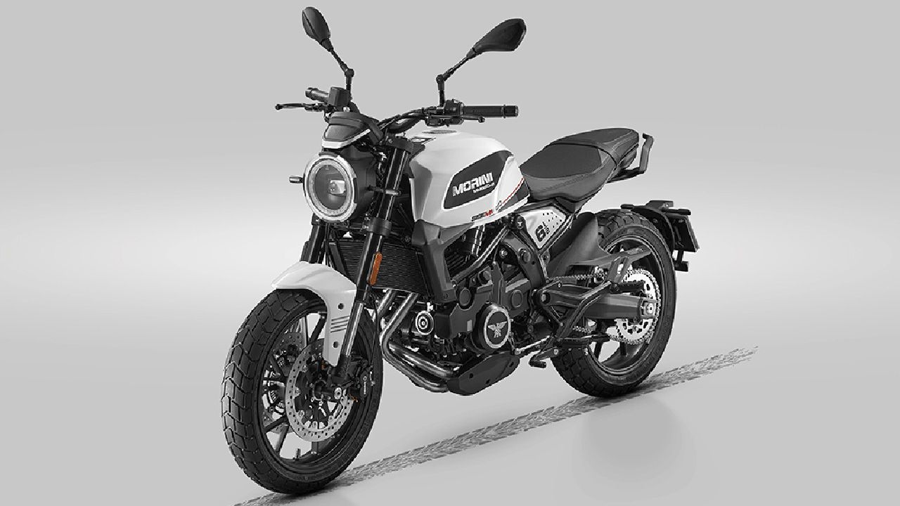 Moto Morini Seiemmezzo Metalized White