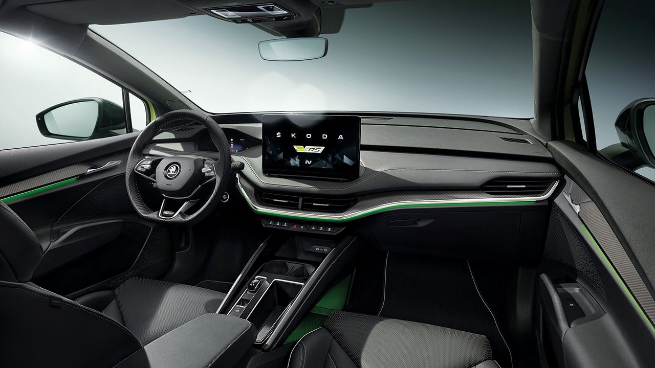 Skoda Enyaq Coup RS IV Interior