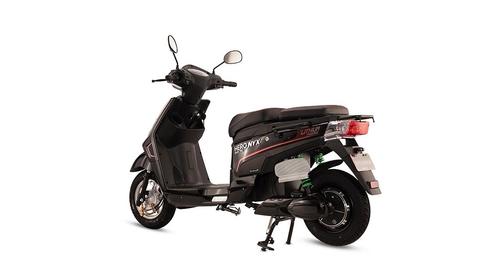 Hero Electric NYX HX Left Rear Three Quarter