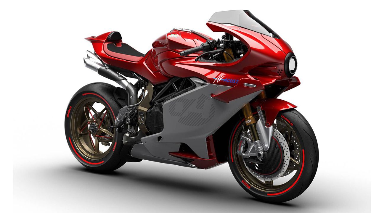 MV Agusta Superveloce 1000 Serie Oro Front Quarter