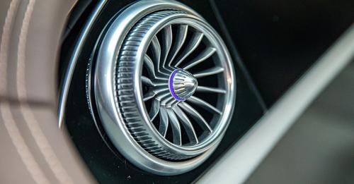 Mercedes Benz EQS 580 4MATIC AC Ventilation