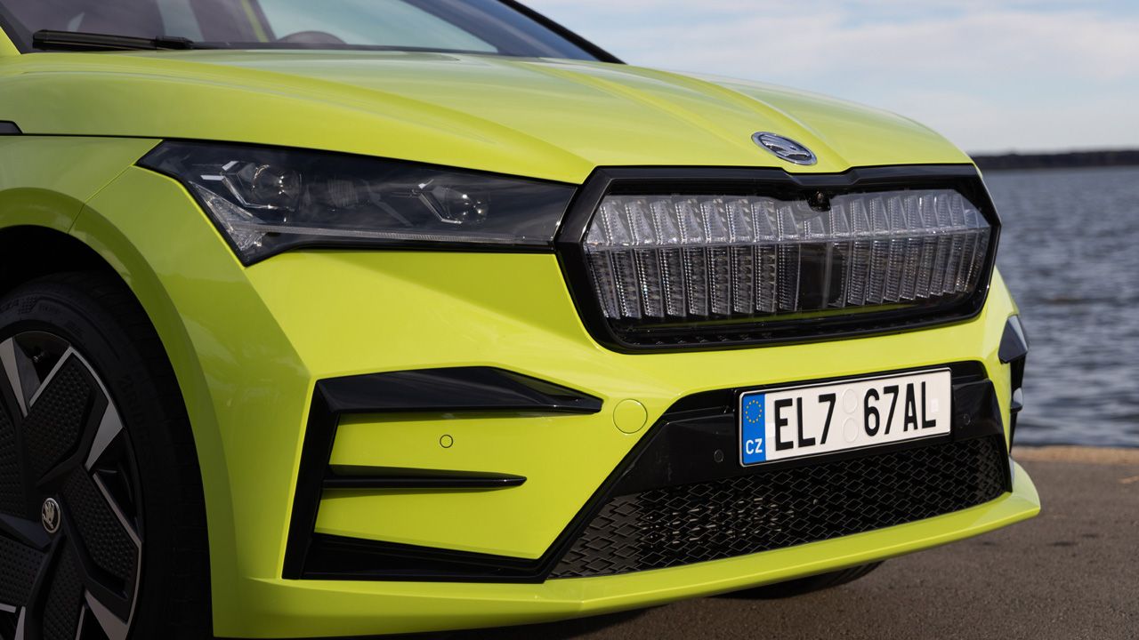 Skoda Enyaq IV RS Coupe Fascia