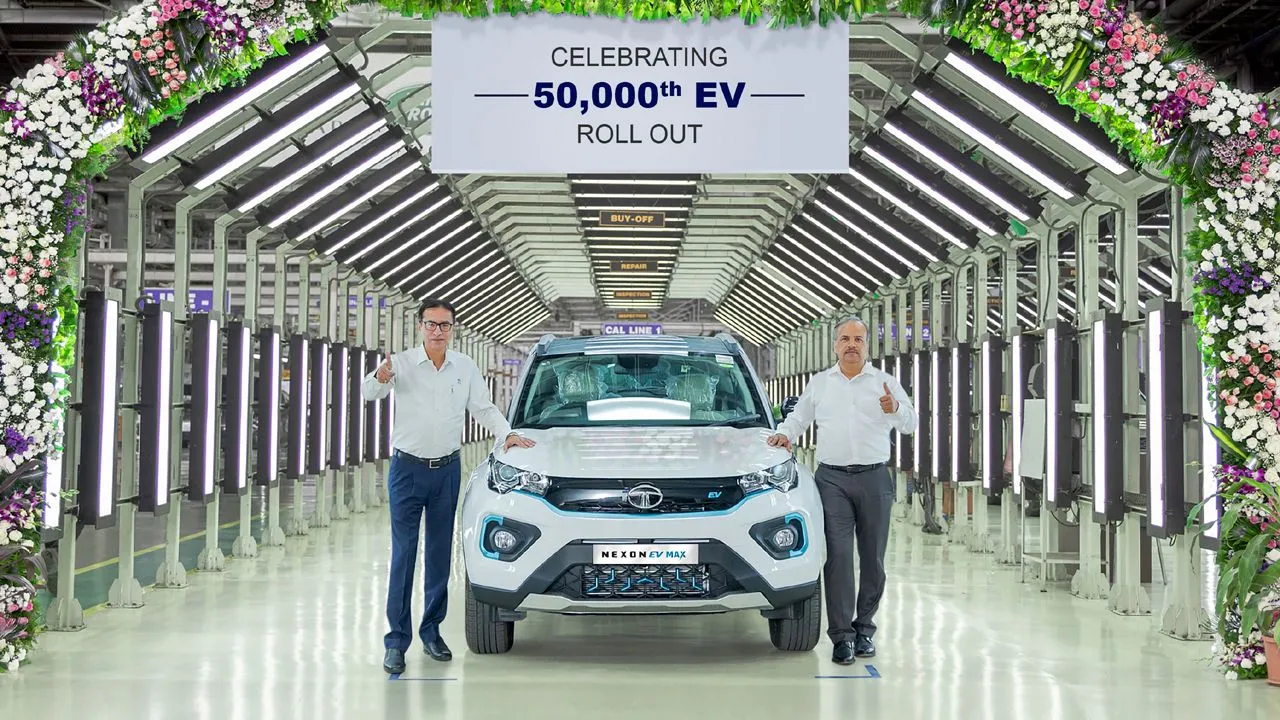 Tata Motors Celebrates Its Production Milestone Of 50 000 EVs Tata Motors Celebrates Its Production Milestone Of 50 000 EVs